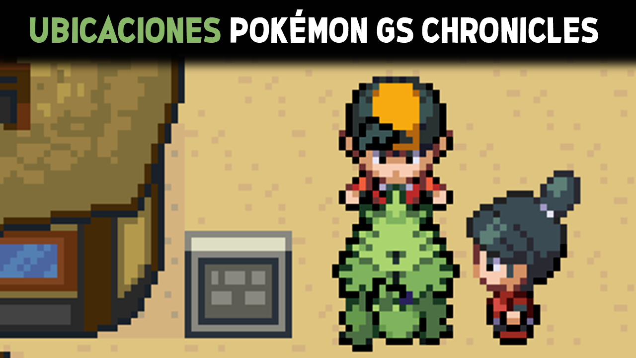 Pokémon GS Chronicles Ubicaciones