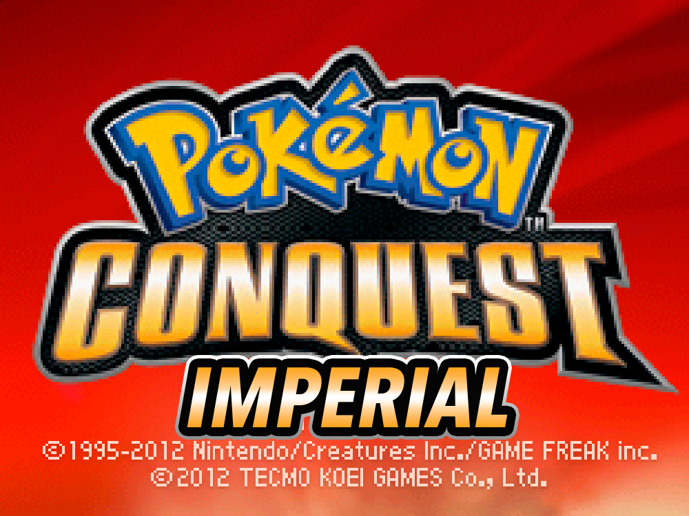 pokemon conquest imperial nds