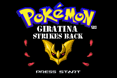 pokemon giratina strike back gba