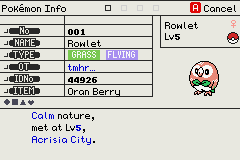 pokemon lazarus menu