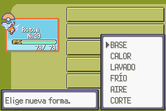 menu rotom pokemon quetzal