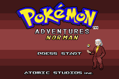 pokemon adventures norman gba pokemon norman adventures gba