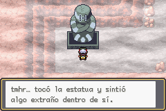 pokemon gaia estatua