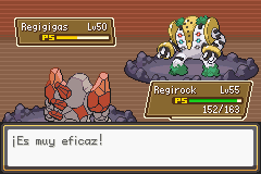pokemon gaia regigigas