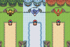 pokemon light platinum articuno zapdos moltres