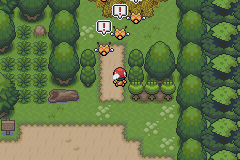 pokemon light platinum inhore woods