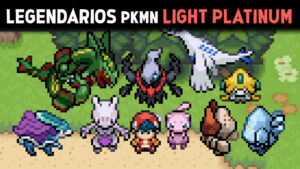 Todos los Legendarios en Pokémon Light Platinum