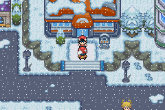 pokemon light platinum red snowce city