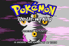 Pokemon The Unown King