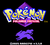 Pokemon Polished Crystal gbc