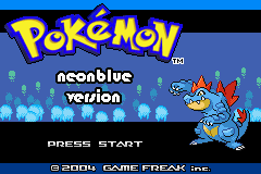 Pokémon Neon Blue gba