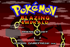 Pokémon Blazing Emerald