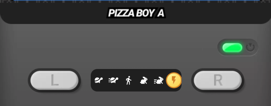 Pizza Boy gba fast forward speed