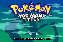 Pokémon Too Many Types