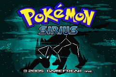 Pokémon Sirius GBA