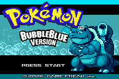 Pokémon Bubble Blue
