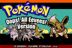 Pokémon Oops All Eevees